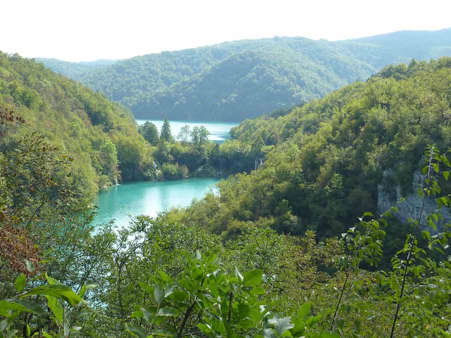 Lacs turquoise et forêts verdoyantes du parc de Plitvice au printemps, une période idéale pour voyager en Croatie loin de la foule estivale